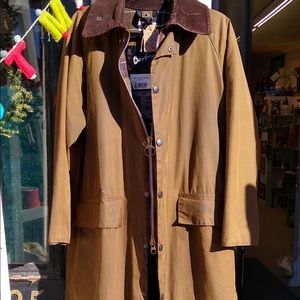 Barbour classic riding coat, made in England